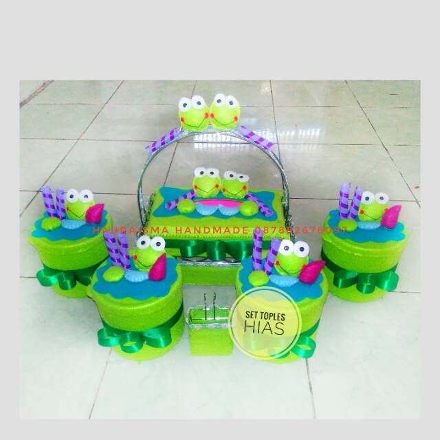 Toples lebaran/toples hias/toples flanel/toples set