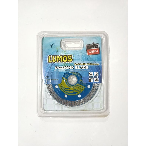 Mata Pisau Gerinda Potong Lumos Turbo 4" / Mata Gerinda Potong Keramik Granit Lumos