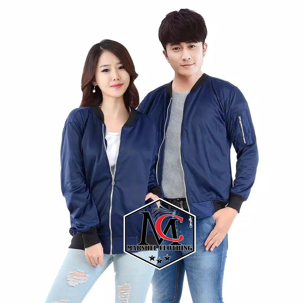 RCL - JAKET COUPLE BOMBER POLOS COUPLE PSANGAN - ( HARGA SEPASANG )