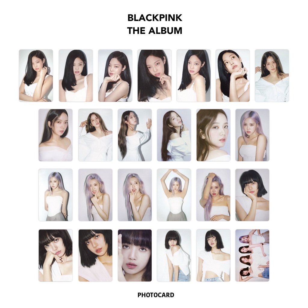 Photocard Blackpink The Album