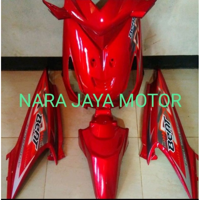 Full body halus beat karbu 2011 merah plus striping