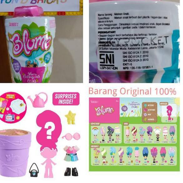 Blume Doll Surprise Original 100% 