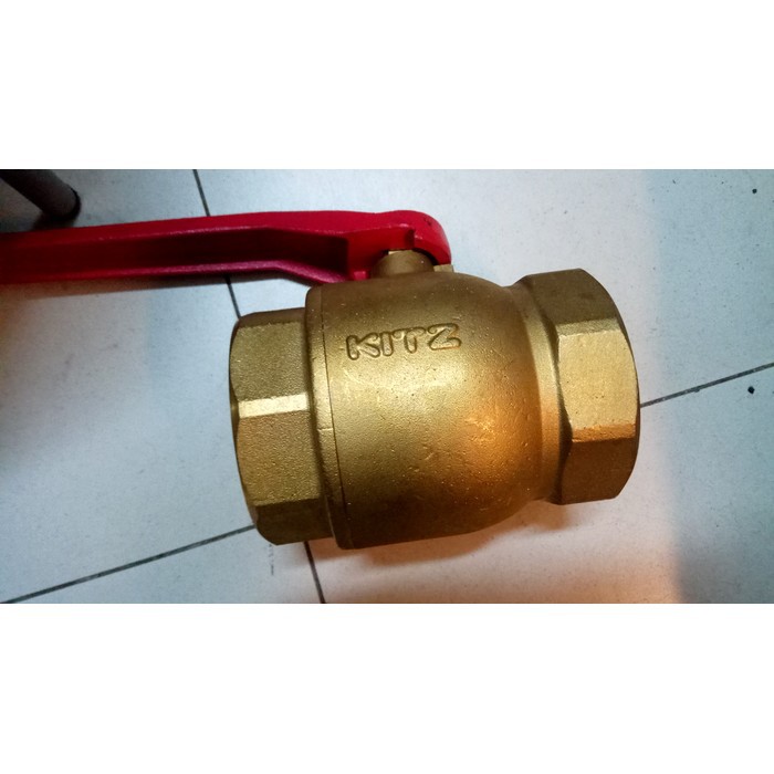 BALL VALVE KITZ KUNINGAN 4", KRAN KERAN AIR KITZ KUNINGAN 4 INCH