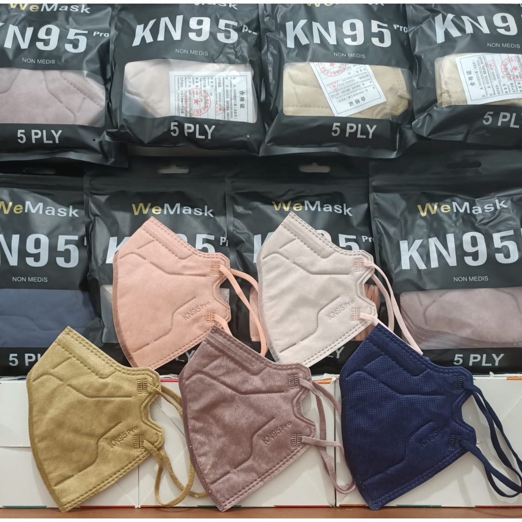 Masker KN95 Wemask Pro 5 ply | Masker KN95 Wemask Pro Disposable