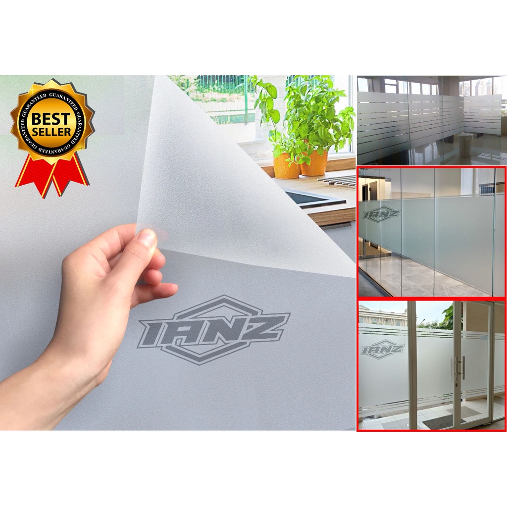 STIKER KACA BURAM / SANGLAS POLOS / STIKER MOTIF POLOS UNTUK KACA RUMAH DAN KANTOR
