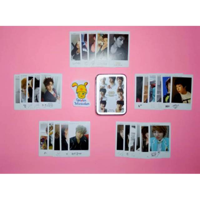 Infinite album L myungsoo sungyeol dongwoo hoya seungjoong photocard goods