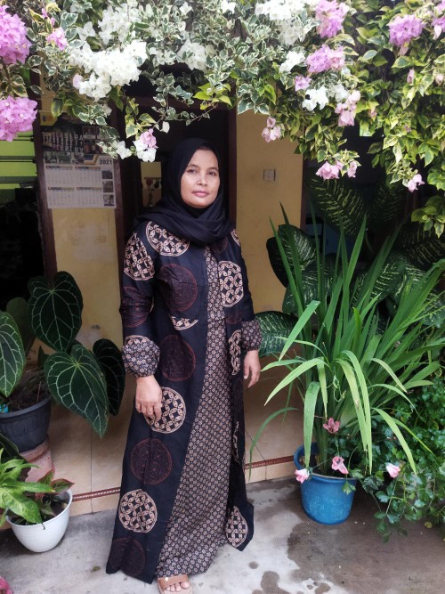 Gamis Batik Manggar, Padi,sekar,cantik,kubis,kipas,daun,kupu,nadine,gendis
