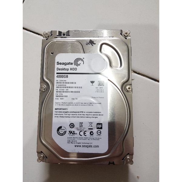 Hardisk HDD 4TB pc internal sata