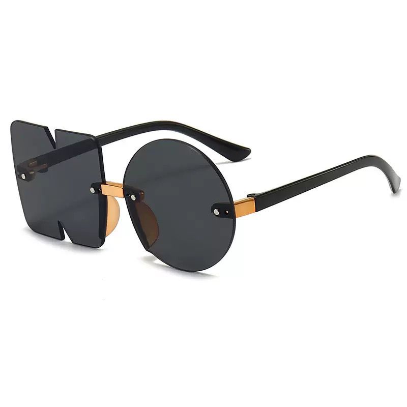 BBS KC05 Sunglasses Kacamata Hitam/Gradien (Bentuk NO) Tanpa Frame Women Fashion Anti Radiasi New Arrival Import