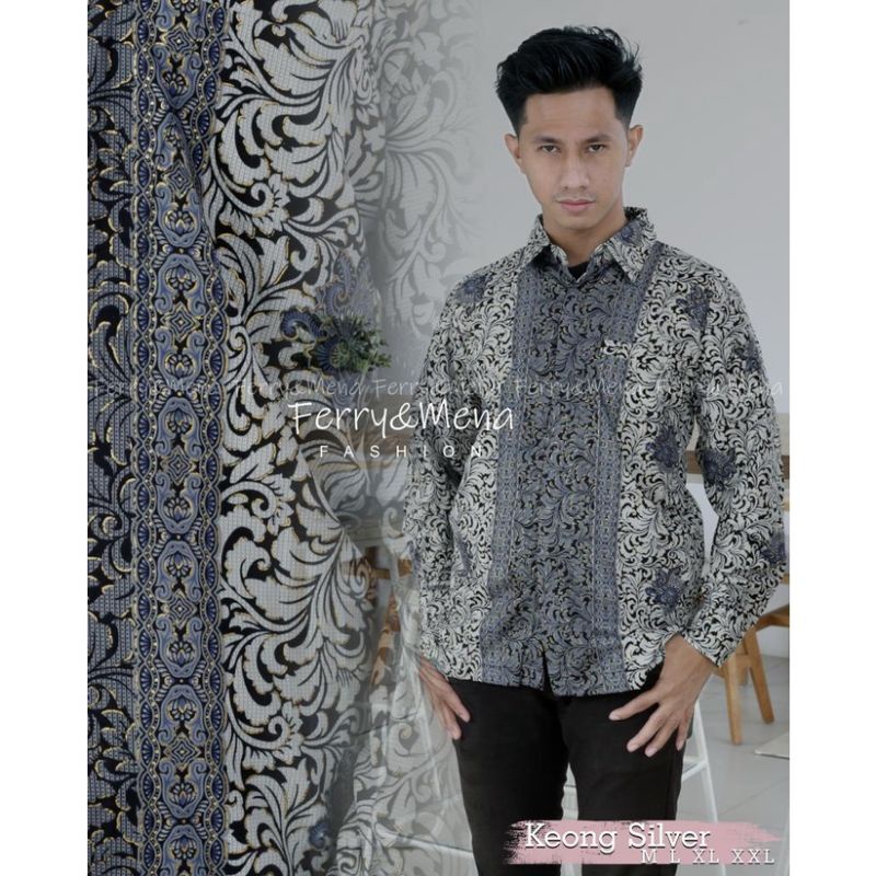 KEMEJA BATIK/KEMEJA ACARA/KEMEJA BATIK PESTA/KEMEJA BATIK MODERN/KEMEJA PRIA