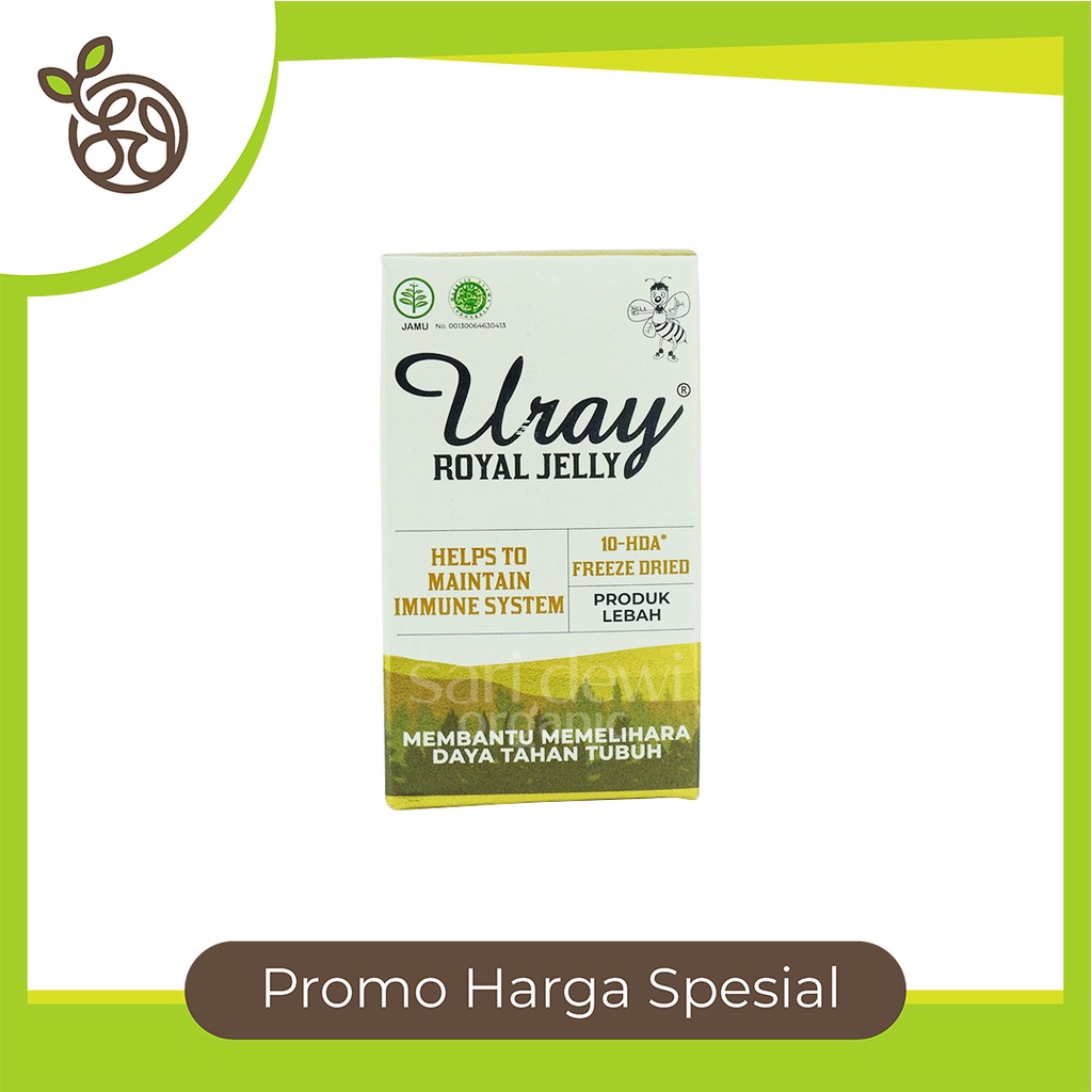 

URAY ROYAL JELLY 30 CAPSULE exp 01/25 disc 50%