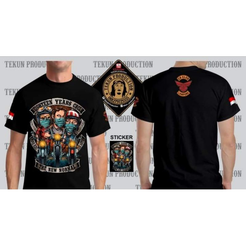 Kaos 18 Tahun CB CLUB LAMPUNG
