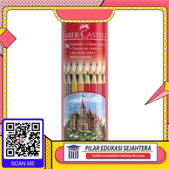 

PENSIL WARNA FABER CASTELL 36 WARNA CLASSIC ROUND MURAH