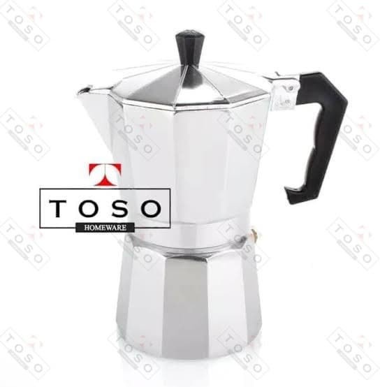 

Moka Pot Alumunium 6 Cup Mokapot Coffee Espresso Maker Pembuat Kopi
