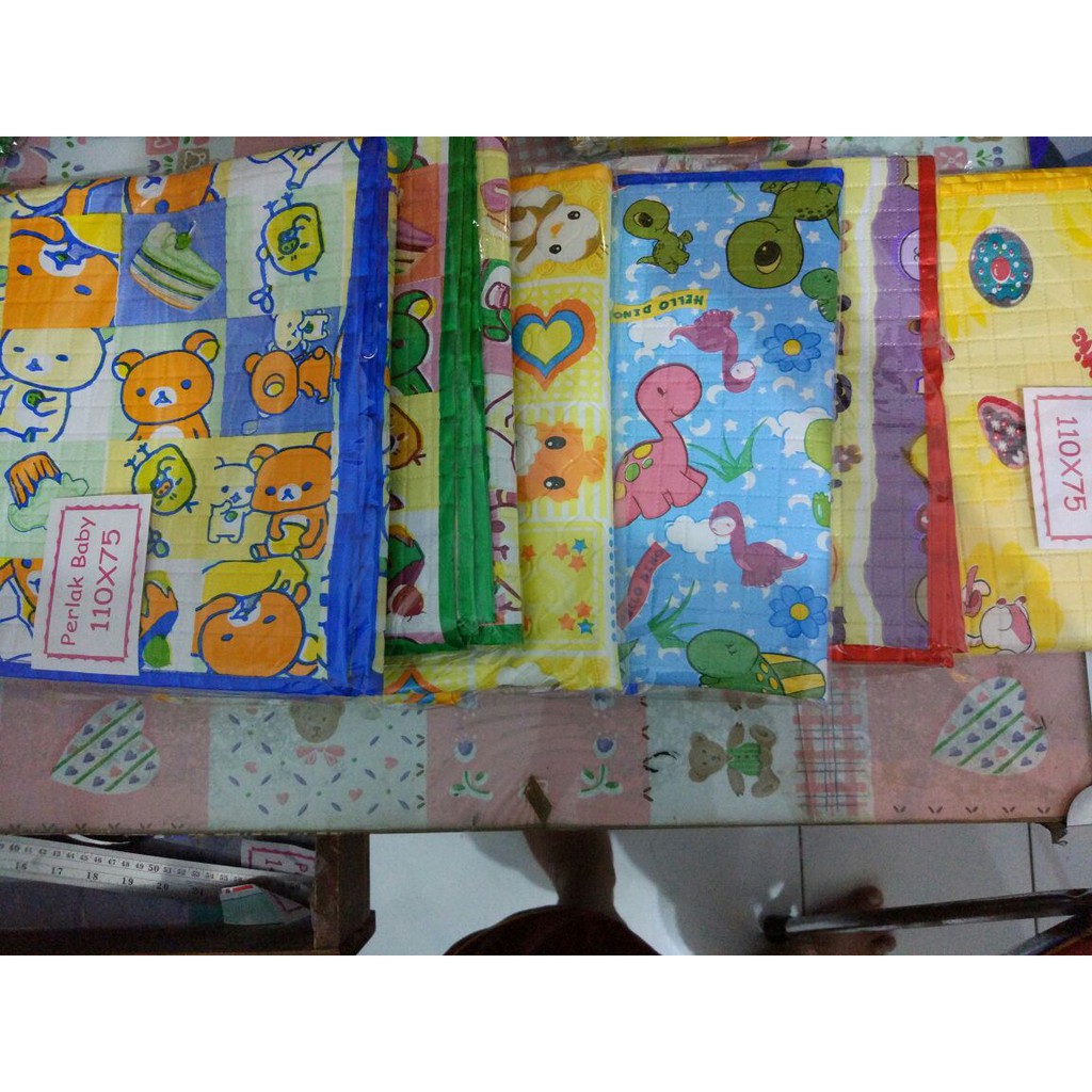 Perlak Bayi Lapis Pita 110x75 cm (Bebas Pilih Motif)