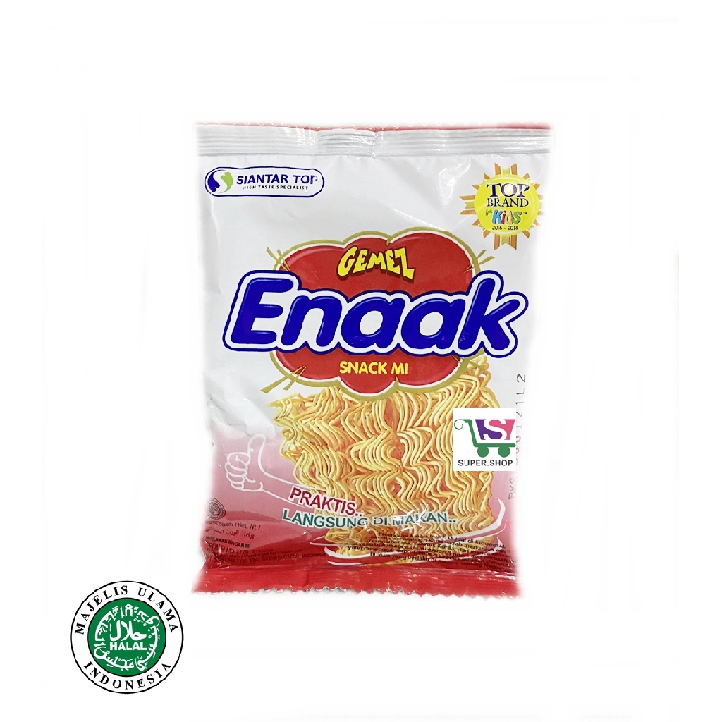 

Mie Gemez Enaak Snack Mi Kriuk 18 Gram ECERAN