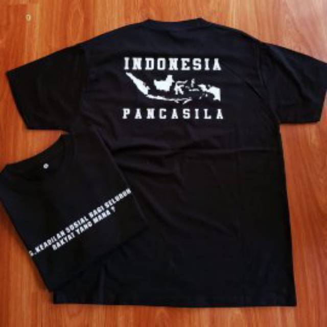 Tshirt Kaos baju INDONESIA PANCASILA