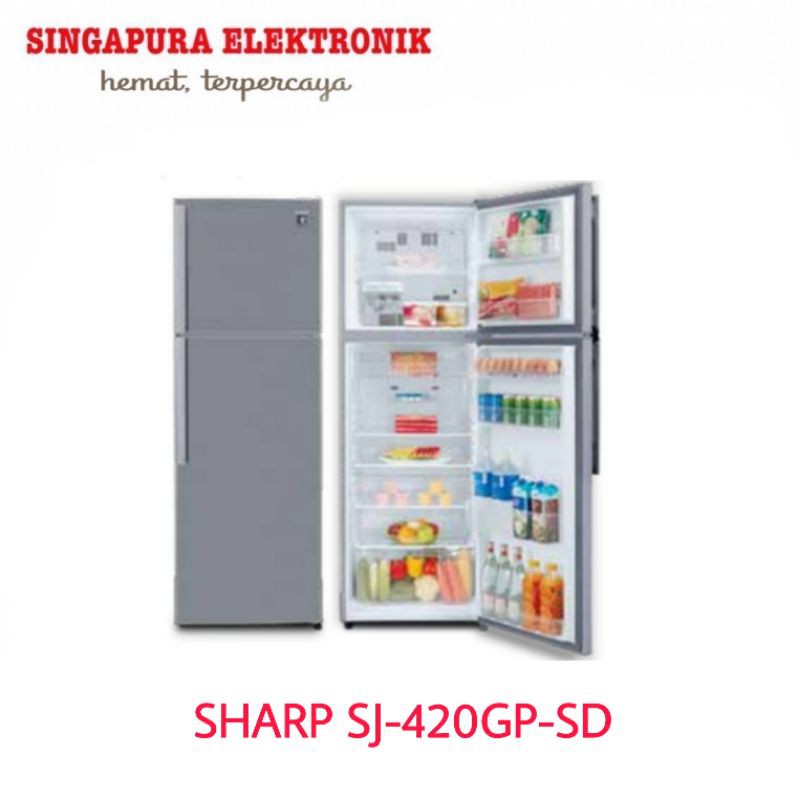 Sharp kulkas SJ-420GP-SD