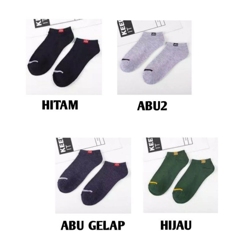 [FGS.ID] Kaos Kaki Pendek Import Pria/Wanita