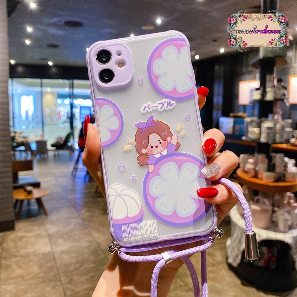 SS169 case Slingcase Tali Lanyard Oppo A9 A5 2020 A31 A8 A52 A92 A53 A33 Reno 4 4f A15 A1k SB1828