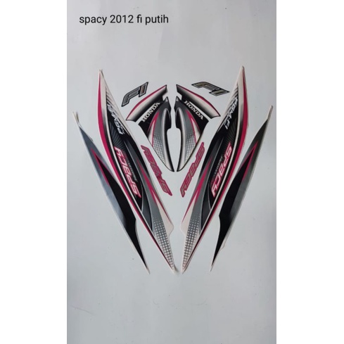 STRIPING SPACY 2012 PUTIH