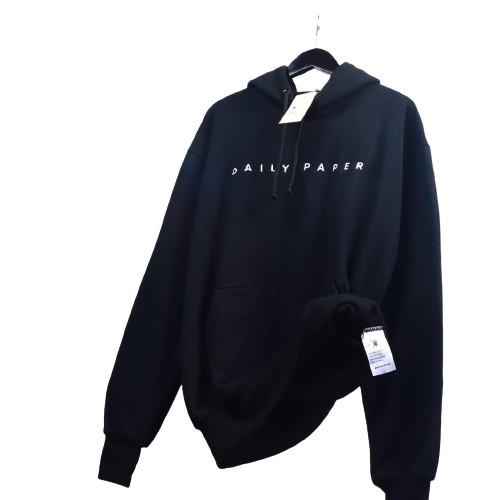 Jaket Sweater Hoodie DAILY PAPER – BLACK Edition Trendy Casual Unisex Good Brand Quality Stylish