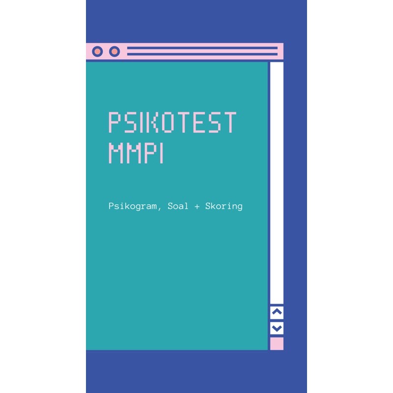 Psikotest Psikogram Tes Psikologi Mmpi Shopee Indonesia