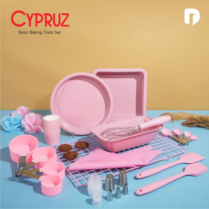 Peralatan Dekorasi Kue Cypruz Baking Tools Set