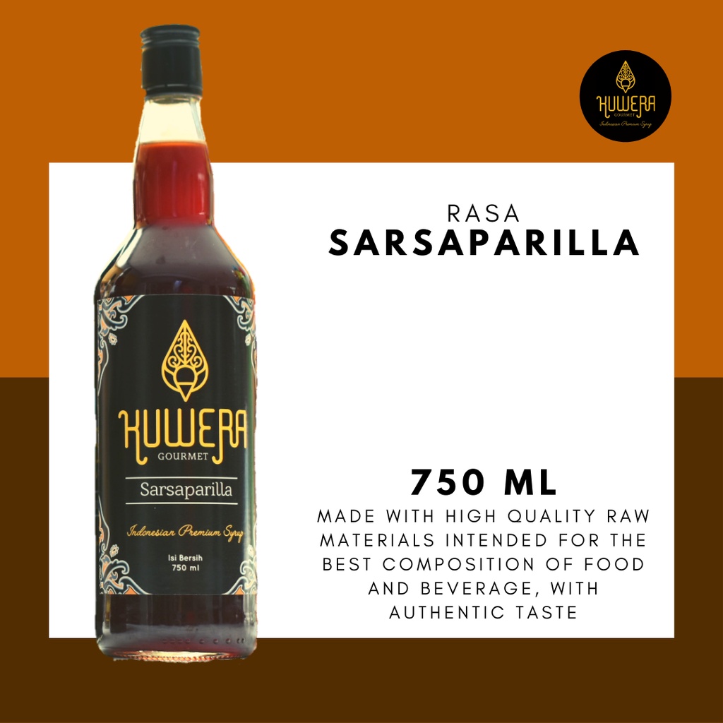 

Sirup Sarsaparilla - Kuwera syrup 750 ml