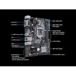 Motherboard ASUS PRIME H310M-K Intel® Socket 1151 DDR4 2666MHz