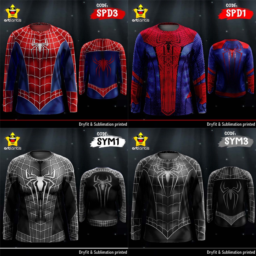 SPIDER-MAN T-SHIRT - Kaos Fullprint Dewasa Murah Berkualitas