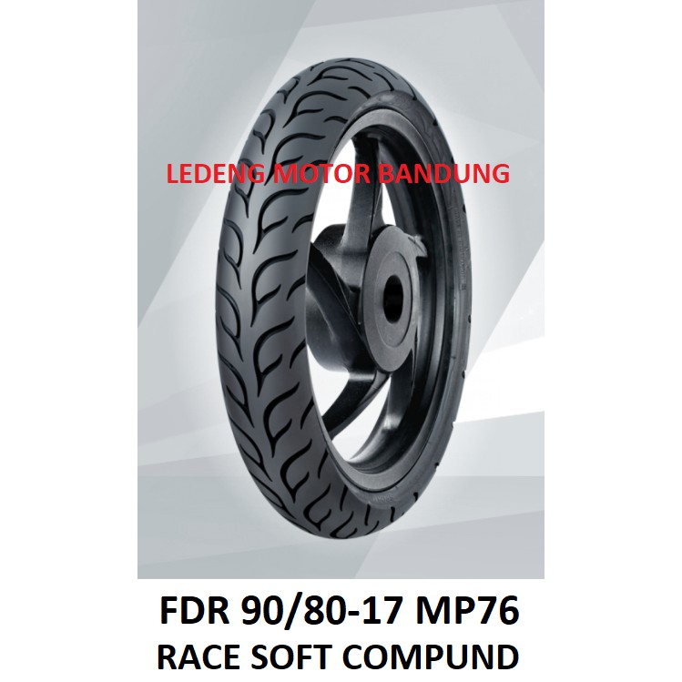 MP-76 FDR 90/80-17 MP76 Soft Compound Racing Ban Motor Bebek Sport