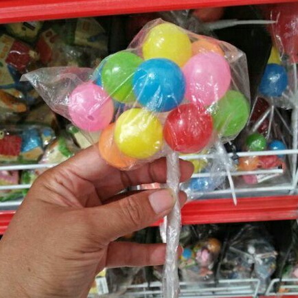 Topper Balon Kecil Kue Tart/Cake Ulang Tahun