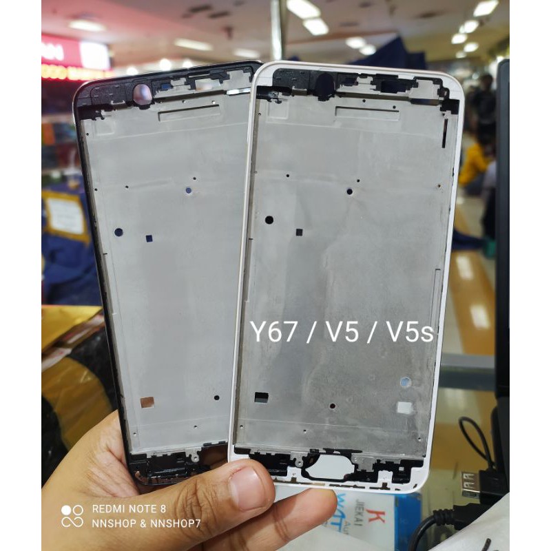 Casing Bazel Vivo Y67 V5 V5s Tulang Tengah papan LCD Vivo Y75 V7 Y83 Y53