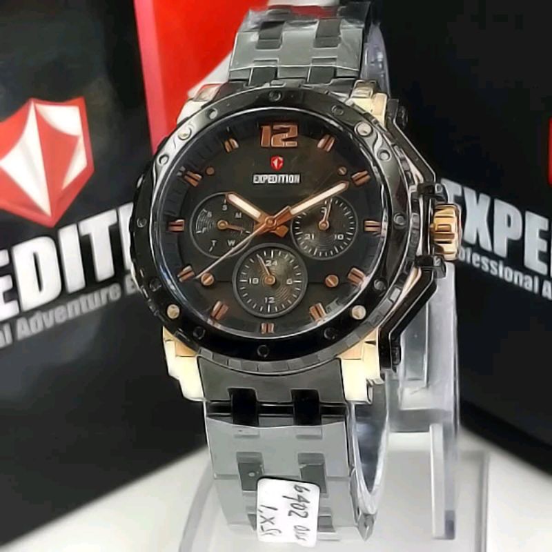 JAM TANGAN EXPEDITION LADIES E6402 ROSE GOLD