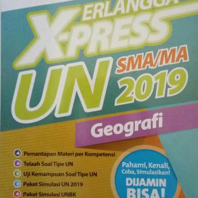 

Buku X-Press UN SMA Geografi 2019