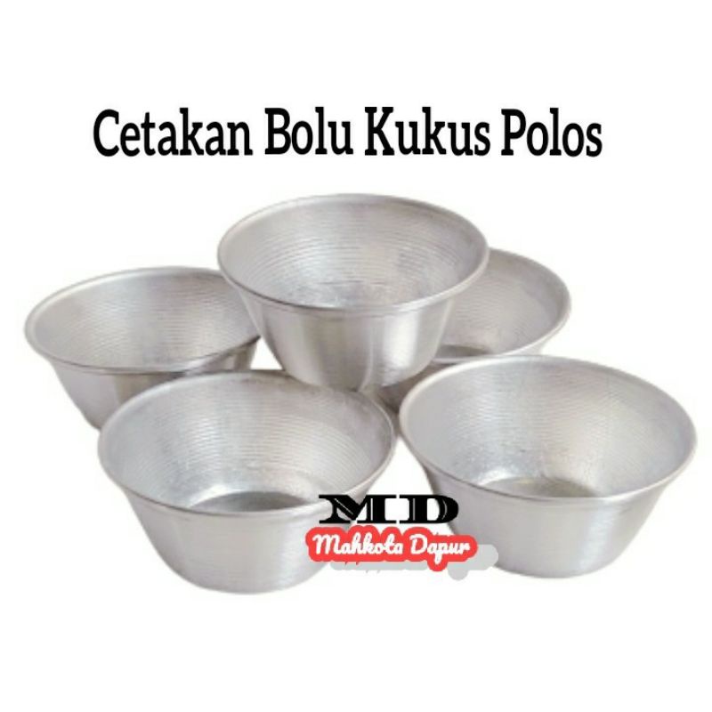 Cetakan Bolu Kukus Polos/Loyang Bolu Kukus/Loyang Muffin/Cetakan Bolu/Loyang Bolu Kukus Pendek