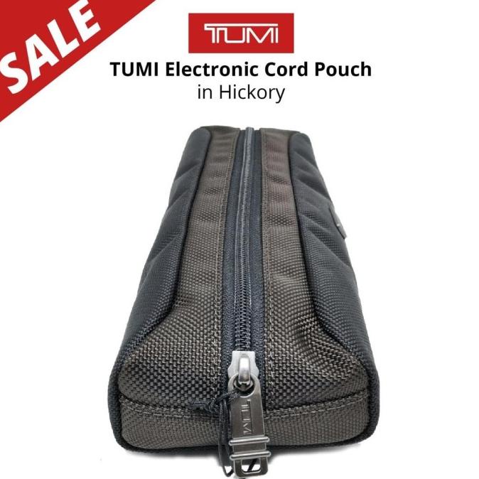 TUMI Cord Pouch / Electronic Cord Pouch - Hickory Termurah