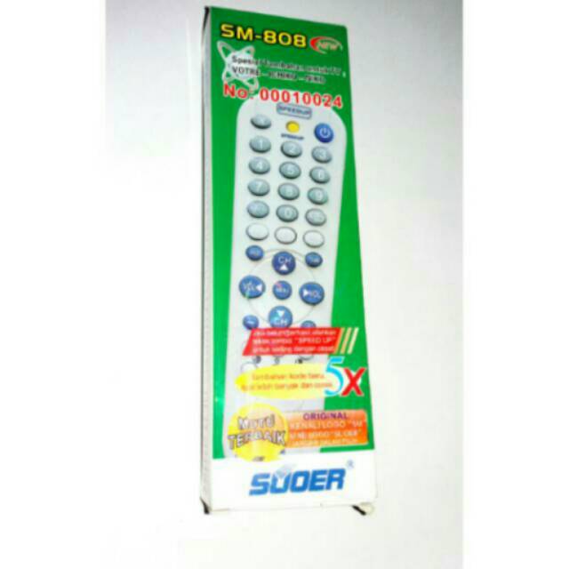 Remot tv multi sm808 tombol speedup suoer
