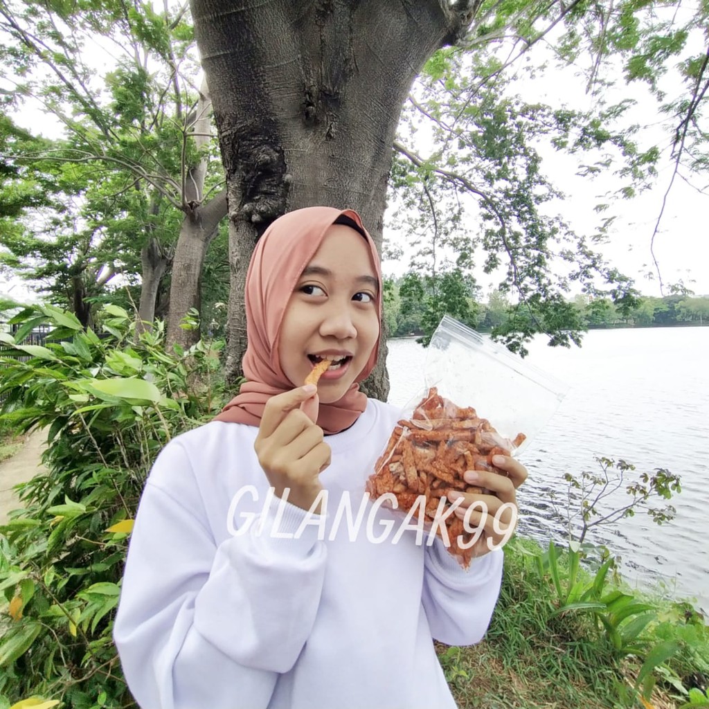 Basreng stik basreng stick PEDAS ASIN 1kg basreng bandung basreng stik pedas basreng pedas basreng kriuk pedas-7