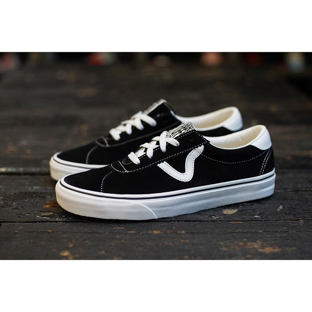 Vans Sport Suede Black & White