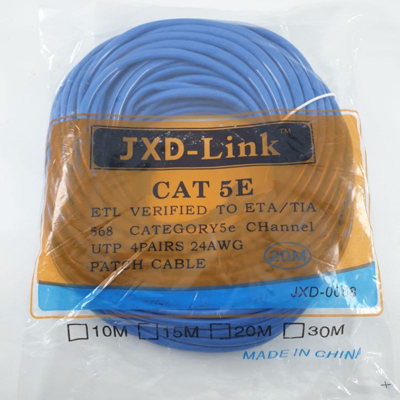 KABEL LAN 20 METER CAT 5E