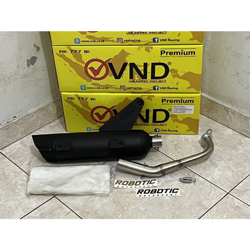 Knalpot VND AK 777 Yamaha Fazzio