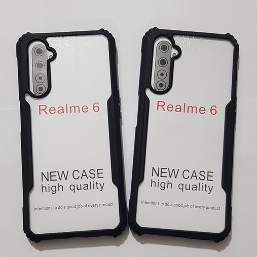 CASE FUSION ARMOR SHOCKPROOF REALME NARZO SOFTCASE - FA