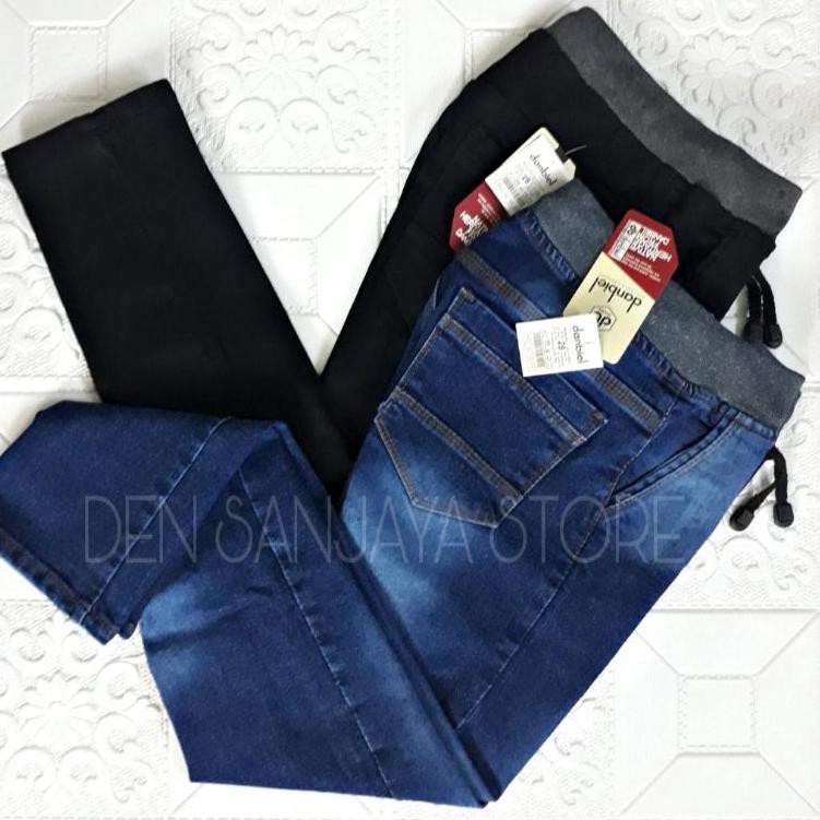 Paling Dicari.. celana levis pria pensil pinggang karet dewasa / jeans panjang pria