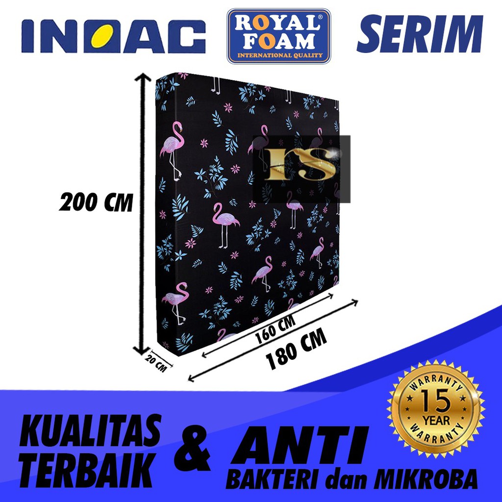 Kasur Busa INOAC No. 3 [200x145x15cm] / Kasur Busa INOAC Garansi 15 Tahun / Kasur Busa INOAC Asli