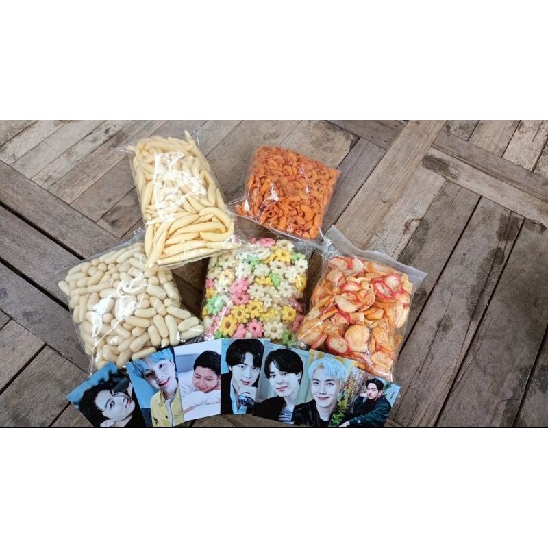 

Paket Snack Murah Spesial 5 pack Free 7 PC BTS