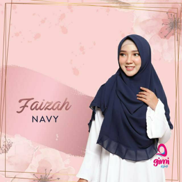 Hijab/Khimar Instant Faizah by Gimihijab