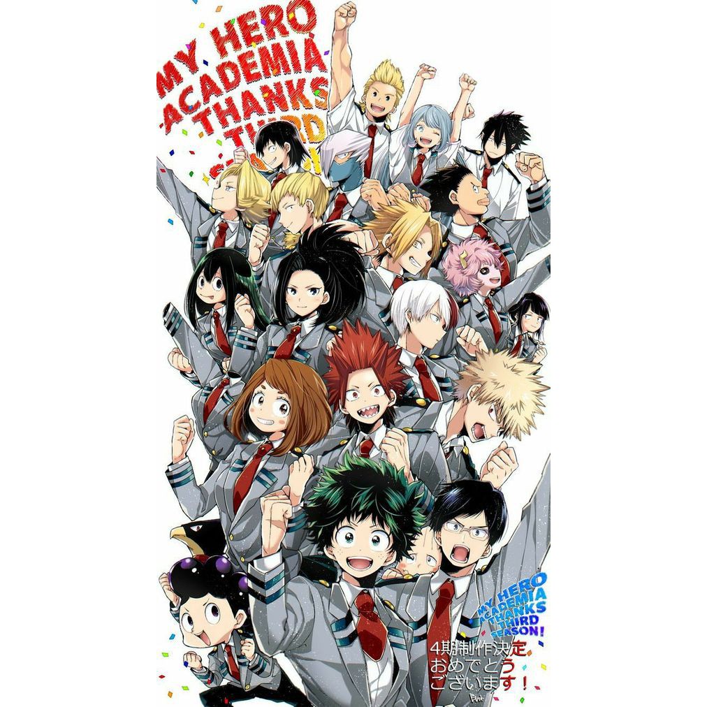 Jual POSTER ANIME BOKU NO HERO ACADEMIA (BISA CUSTOM) | Shopee Indonesia
