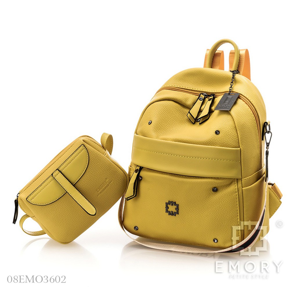 IMPORT ORIGINAL EMORY Monica 08EMO3602BLX Tas Ransel Backpack Bag Murah Wanita Cewek Batam Hitam